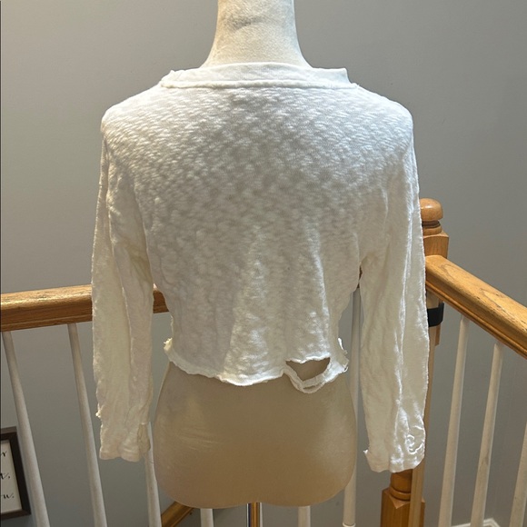 Pookie & Sebastian White Women's Sweater - Picture 4 of 6